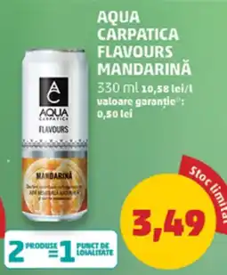 Penny Aqua Carpatica Flavours Mandarină Ofertă