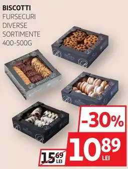 Auchan Biscotti fursecuri diverse sortimente Ofertă