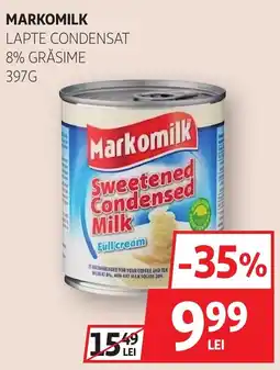 Auchan Markomilk lapte condensat Ofertă