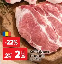 Carrefour Market Ceafă de porc Ofertă
