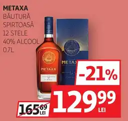 Auchan Metaxa băutură spirtoasă 12 stele Ofertă