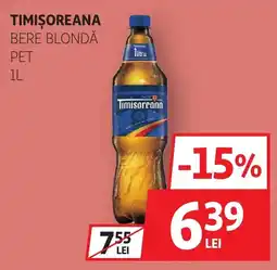 Auchan Timisoreana bere blondă Ofertă