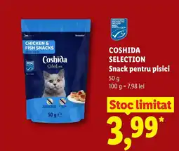 Lidl Coshida Selection Snack pentru pisici Ofertă