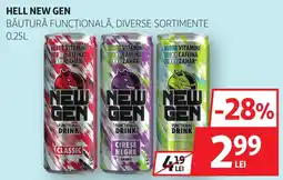 Auchan Hell New Gen băutură funcțională Ofertă