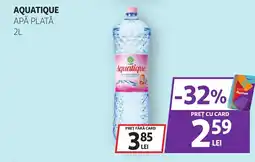 Auchan Aquatique apă plată Ofertă
