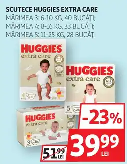 Auchan Huggies extra care Ofertă