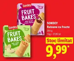 Lidl Sondey fruit bakes Ofertă
