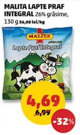 Penny Malita lapte praf integral Ofertă