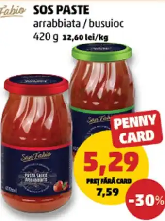 Penny San Fabio sos paste arrabbiata / busuioc Ofertă