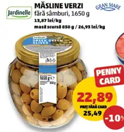 Penny Jardinelle măsline verzi fără sâmburi Ofertă