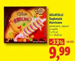 Lidl Gelatelli Inghețată Hurricane Ofertă