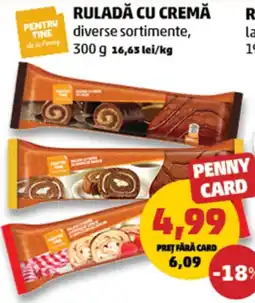 Penny Penny ruladă cu cremă Ofertă