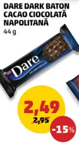 Penny Dare dark baton cacao ciocolată napolitană Ofertă