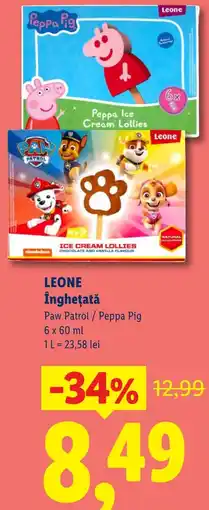 Lidl Leone înghețată Ofertă