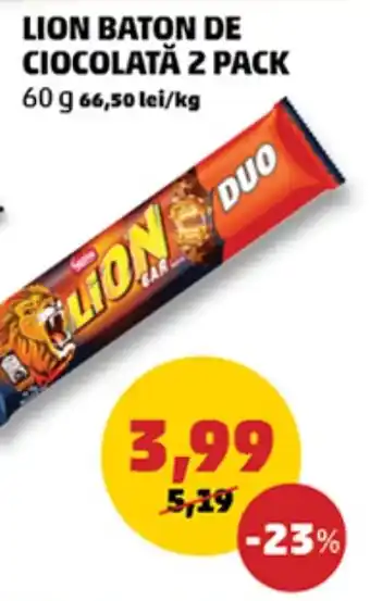 Penny Lion baton de ciocolata 2 pack Ofertă