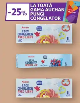 Auchan Auchan sacs congelation Ofertă