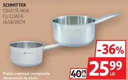 Auchan Schmitter cratiță inox cu coadă Ofertă