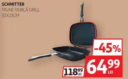 Auchan Schmitter tigaie dublă grill Ofertă