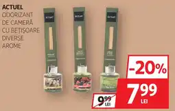 Auchan Actuel odorizant de cameră cu bețișoare diverse arome Ofertă