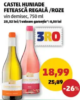 Penny Castel Huniade Fetească Regală / Roze Ofertă