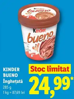 Lidl Kinder bueno Ofertă