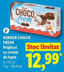 Lidl Kinder Choco Fresh Ofertă