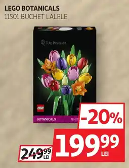 Auchan lego botanicals 11501 buchet lalele Ofertă