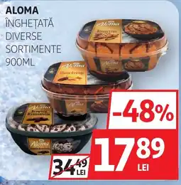 Auchan Aloma înghețată diverse sortimente Ofertă