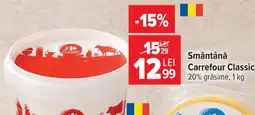 Carrefour Market Smântână carrefour classic Ofertă