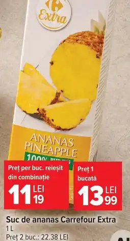 Carrefour Market Carrefour Extra Suc de ananas Ofertă