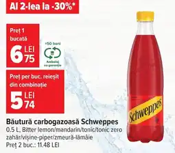Carrefour Schweppes bautura carbagazoasa Ofertă