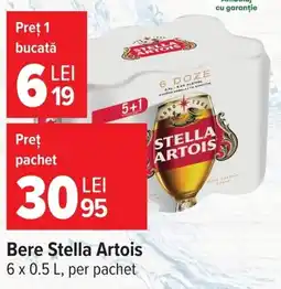 Carrefour Bere Stella Artois Ofertă