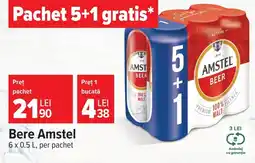 Carrefour Bere Amstel Ofertă