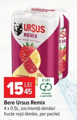 Carrefour Bere Ursus Remix Ofertă