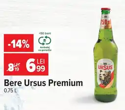 Carrefour Bere Ursus Premium Ofertă
