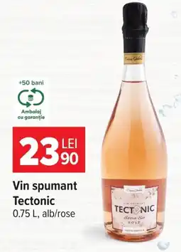 Carrefour Tectonic vin spumant Ofertă
