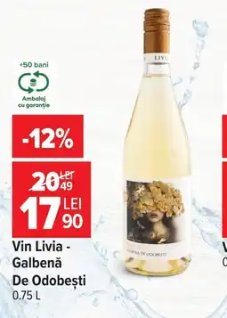 Carrefour Vin Livia Ofertă