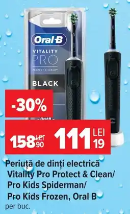 Carrefour Oral B periua de dinti electrica Ofertă
