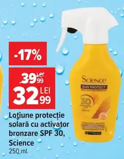 Carrefour Science lotiune protectie solară Ofertă