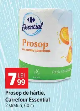 Carrefour Carrefour Essential prosop de hârtie Ofertă