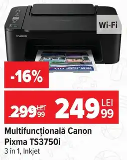 Carrefour Canon multifuncțională Pixma TS3750i Ofertă