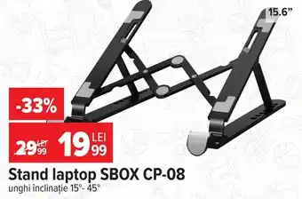 Sbox stand laptop