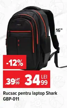 Carrefour Shark rucsac pentru laptop Ofertă