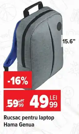 Carrefour Hama rucsac pentru laptop Ofertă