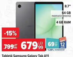 Carrefour Samsung Galaxy Tab A11 Ofertă