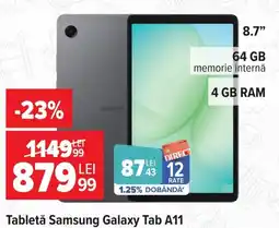 Carrefour Samsung Galaxy Tab A11 Ofertă
