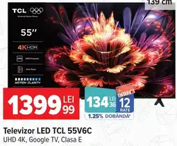 Carrefour Tcl televizor led 55v6c Ofertă