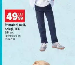 Carrefour Tex pantaloni twill Ofertă