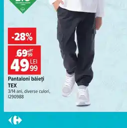 Carrefour Tex pantaloni băieți Ofertă
