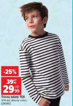 Carrefour Tex bluză băieți Ofertă